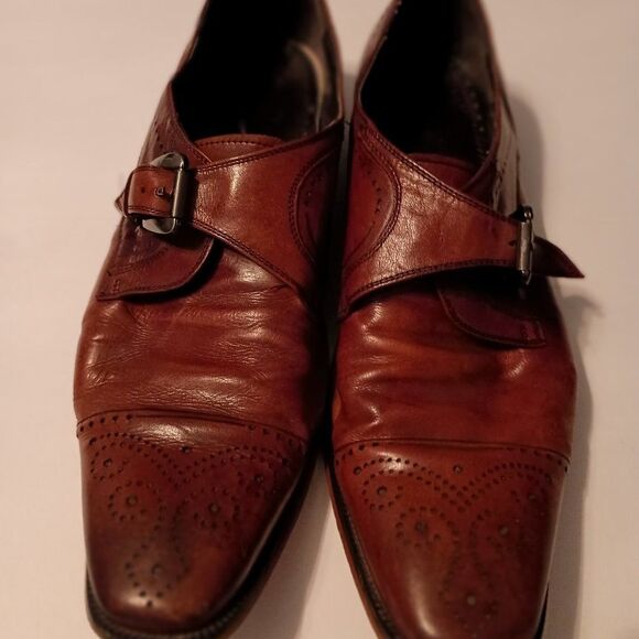 STACY ADAMS, Side Monk Buckle Men´s Dress Shoes, Size...